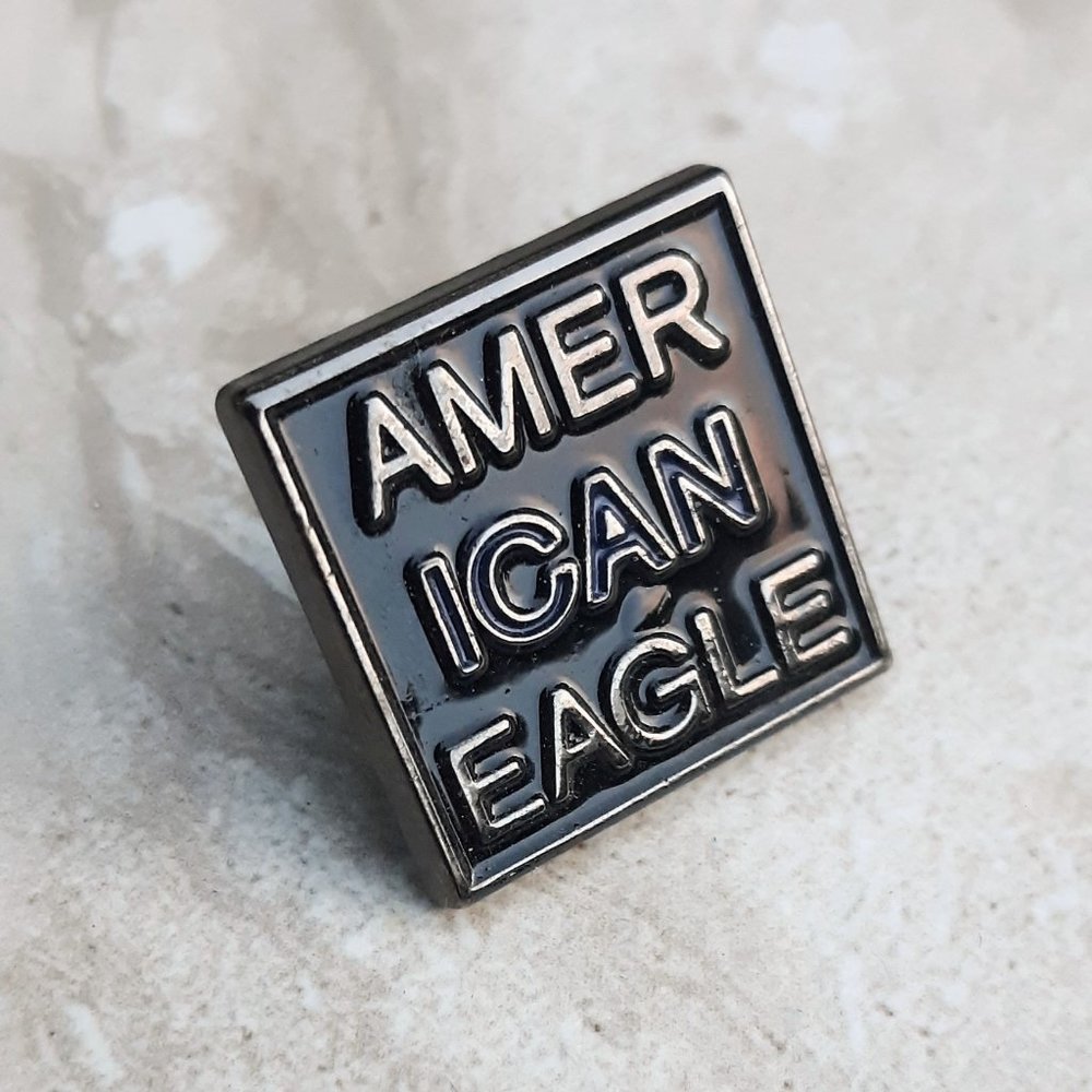 Small American Eagle Brand Pin